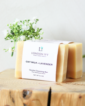 Load image into Gallery viewer, london ivy oat milk + Lavender soap / cleansing bars