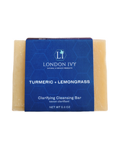Load image into Gallery viewer, Turmeric + Lemongrass Bar Soap