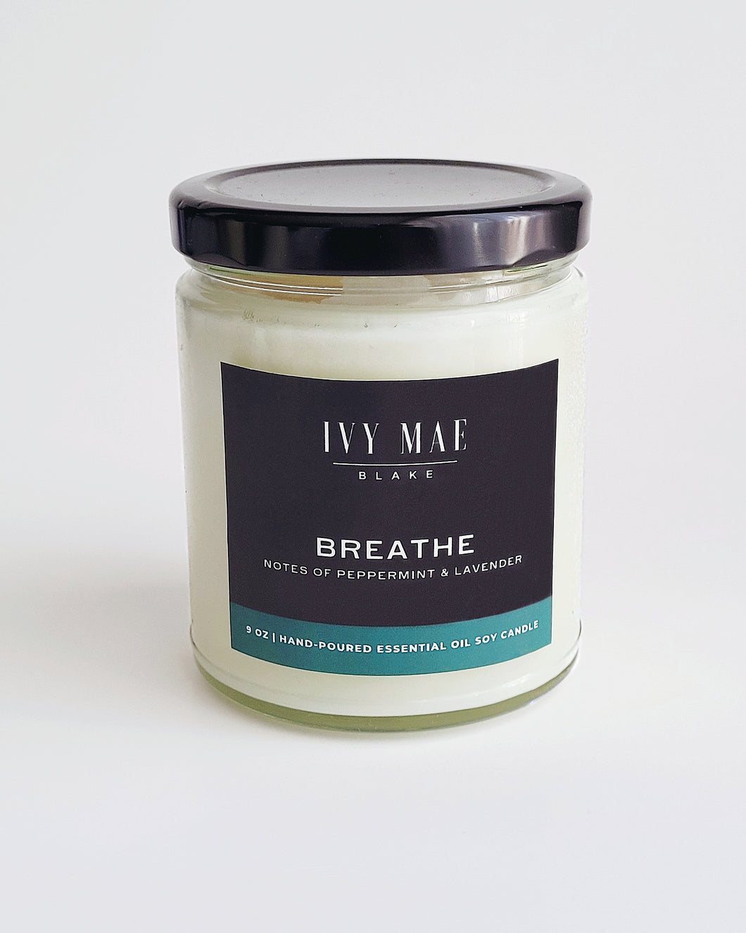 Breathe | Peppermint + Lavender Soy Candle