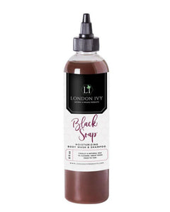 Liquid Black Soap: Shampoo and Body Wash